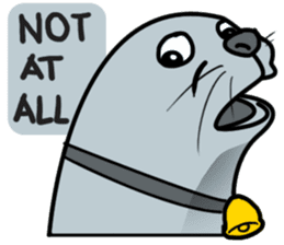Not Seal But Seal? sticker #5856072