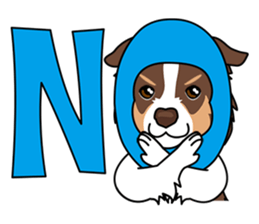 BORDERCOLLIE @ SURFBORDER sticker #5856095