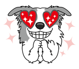 BORDERCOLLIE @ SURFBORDER sticker #5856110