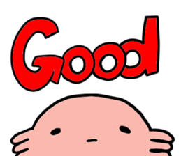 Ambystoma mexicanum animation sticker #5856175