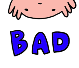 Ambystoma mexicanum animation sticker #5856176