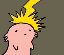 Ambystoma mexicanum animation sticker #5856178