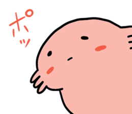 Ambystoma mexicanum animation sticker #5856181