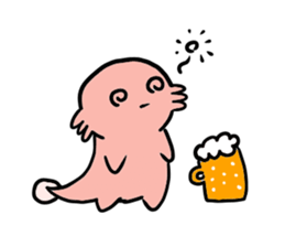 Ambystoma mexicanum animation sticker #5856182