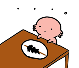 Ambystoma mexicanum animation sticker #5856184