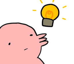 Ambystoma mexicanum animation sticker #5856201