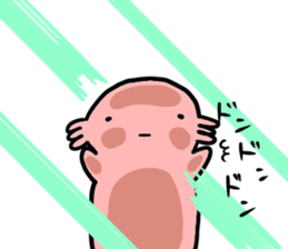 Ambystoma mexicanum animation sticker #5856206