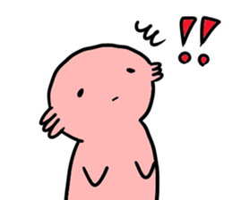 Ambystoma mexicanum animation sticker #5856207