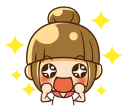 sweet girl talk with you sticker #5856331