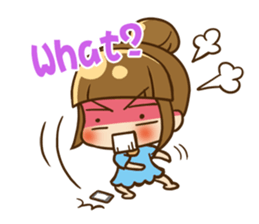 sweet girl talk with you sticker #5856339