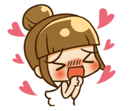 sweet girl talk with you sticker #5856342