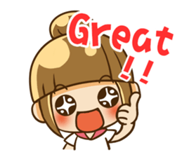 sweet girl talk with you sticker #5856344