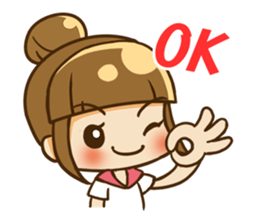 sweet girl talk with you sticker #5856351