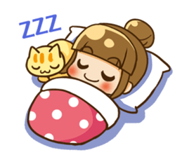 sweet girl talk with you sticker #5856355