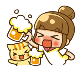 sweet girl talk with you sticker #5856357