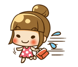 sweet girl talk with you sticker #5856359