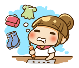 sweet girl talk with you sticker #5856361