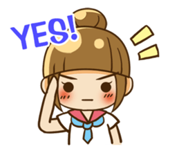 sweet girl talk with you sticker #5856362