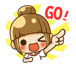 sweet girl talk with you sticker #5856369