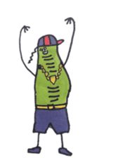 Mr,Euglena Ver3 summer version sticker #5856412