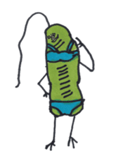 Mr,Euglena Ver3 summer version sticker #5856415