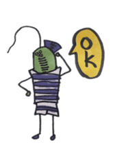 Mr,Euglena Ver3 summer version sticker #5856418