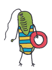 Mr,Euglena Ver3 summer version sticker #5856443