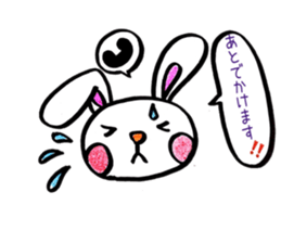 Rabbit Mom sticker #5856462