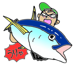 So Cool! Yellowfin Tuna Fishing! sticker #5856595