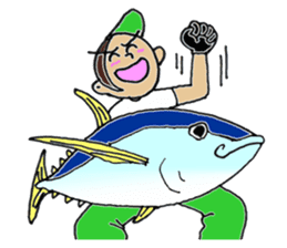 So Cool! Yellowfin Tuna Fishing! sticker #5856598
