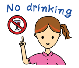 highlighted hair girl sticker #5856701