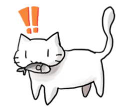 Crazycray Cat sticker #5856754