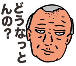 Preachment Old Man sticker #5856951