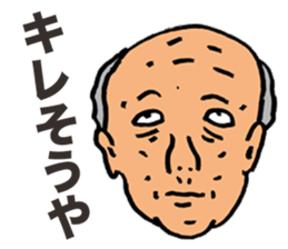 Preachment Old Man sticker #5856959