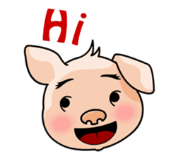 HONEY PIG sticker #5857250