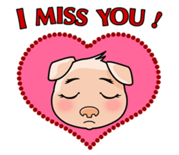 HONEY PIG sticker #5857273