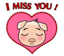 HONEY PIG sticker #5857273