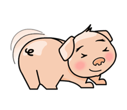 HONEY PIG sticker #5857276