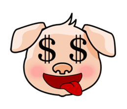 HONEY PIG sticker #5857286