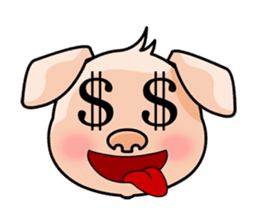 HONEY PIG sticker #5857286