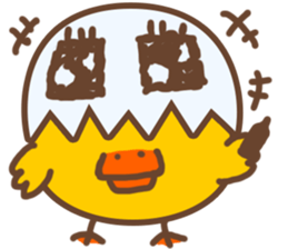 Eggshell Duck sticker #5857411