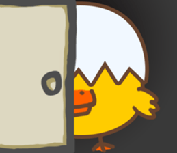 Eggshell Duck sticker #5857422