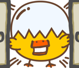 Eggshell Duck sticker #5857424