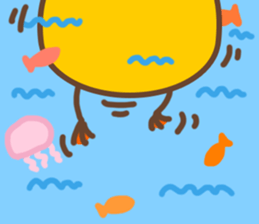 Eggshell Duck sticker #5857428