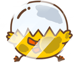 Eggshell Duck sticker #5857432