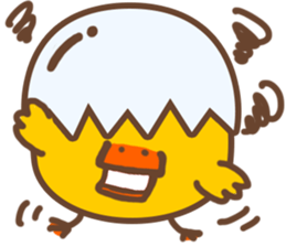 Eggshell Duck sticker #5857433