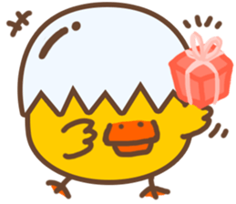 Eggshell Duck sticker #5857440