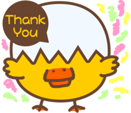 Eggshell Duck sticker #5857441