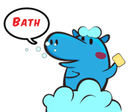 Sleepy Blue Hypoo sticker #5857467