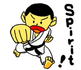 Karate boy! sticker #5857770